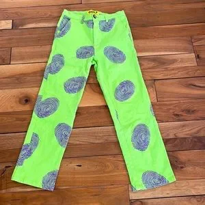 パンツ Golf wang Cupid pants 30 Golf Wang Flame Pants! Tag says size 32 but | Depop